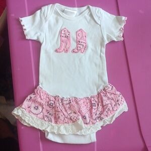 Cowgirl onesie